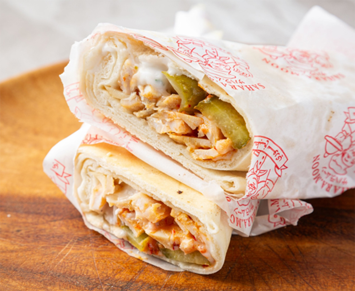 チキンシャワルマ サンド/CHICKEN SHOWARMA SANDWICH